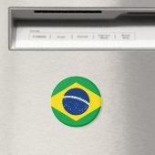 Brasilien Flaggenmagnet Magnet (In Situ (Geschirrspüler))