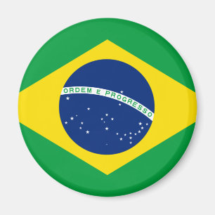 Brasilien Flaggenmagnet Magnet