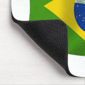 Brasilien Flaggenmousepad Mousepad (Ecke)