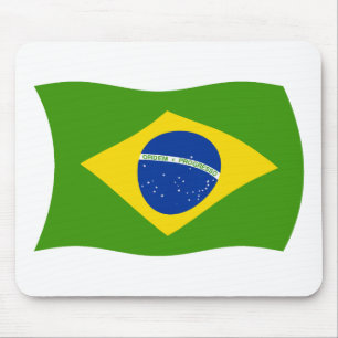 Brasilien Flaggenmousepad Mousepad