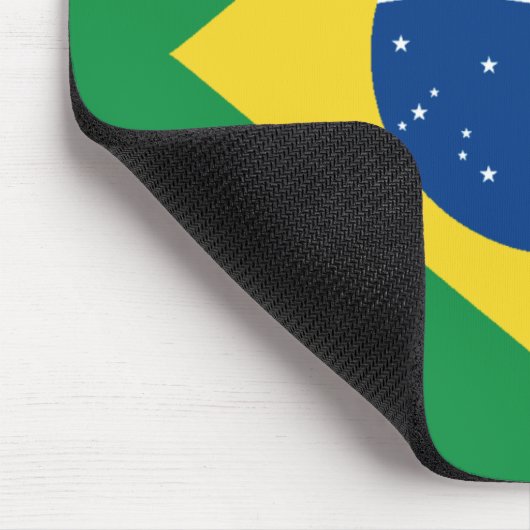 Brasilien Flaggenmousepad Mousepad (Ecke)