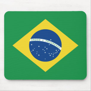 Brasilien Flaggenmousepad Mousepad