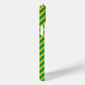 Brasilien-Flaggenmuster Case-Mate iPhone Hülle (Rückseite / Rechts)