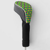Brasilien-Flaggenmuster Golf Headcover (angewinkelt)
