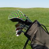 Brasilien-Flaggenmuster Golf Headcover (In SItu)