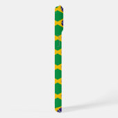 Brasilien-Flaggenmuster iPhone Hülle (Rechte Seite)