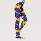 Brasilien-Flaggenmuster Leggings (Rechts)
