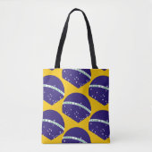 Brasilien-Flaggenmuster Tasche (Vorderseite)