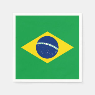 Brasilien FlagPaper Napkin Serviette