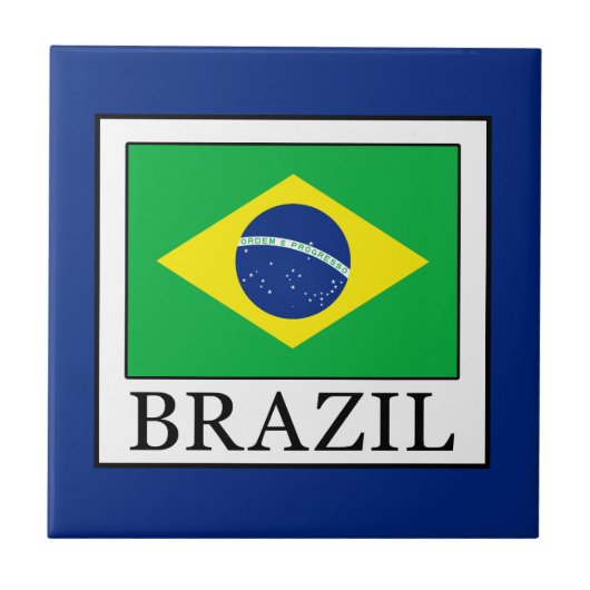 Brasilien Fliese (Vorderseite)