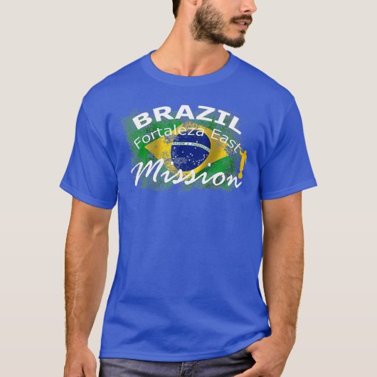 Brasilien Fortaleza East Mormon LDS Mission Gesche T-Shirt (Vorderseite)