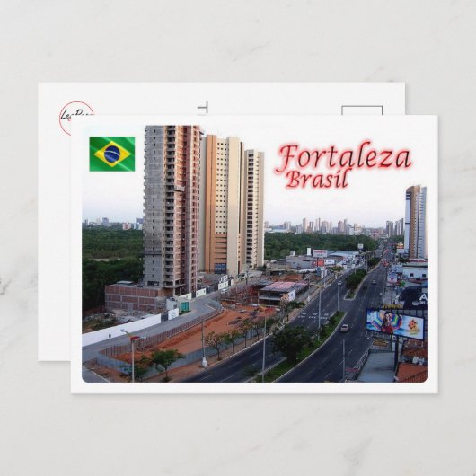 Brasilien - Fortaleza - Postkarte (Vorne/Hinten)
