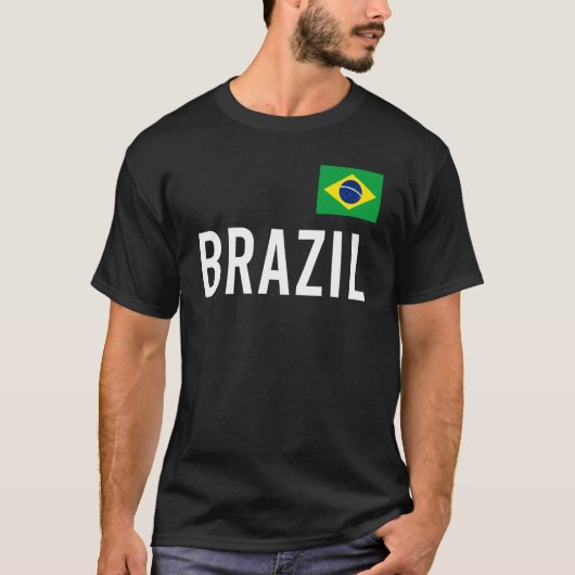 Brasilien Frauen Männer Kinder Brasilien Flagge So T-Shirt (Vorderseite)