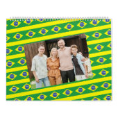 Brasilien | Fügen Sie Ihr Foto Brazilian Flag 2026 Kalender (Titelbild)