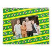 Brasilien | Fügen Sie Ihr Foto Brazilian Flag 2026 Kalender (Titelbild)