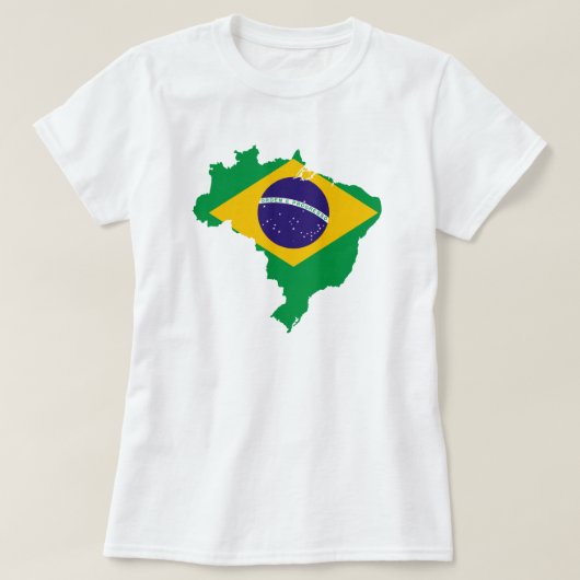Brasilien für Damen 3 T-Shirt (Design vorne)