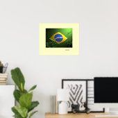 Brasilien für Mauern Poster (Heimbüro)