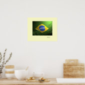 Brasilien für Mauern Poster (Küche)