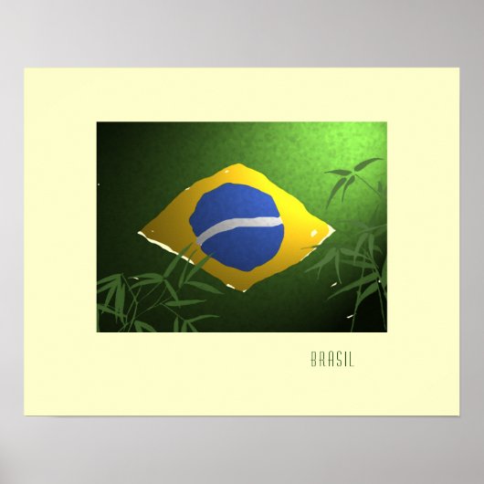 Brasilien für Mauern Poster (Vorne)