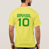 Brasilien Fußball 2024 T - Shirt (Rückseite)