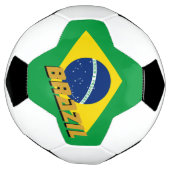 Brasilien Fußball & Brasilianische Flagge / Sport (Gedreht)