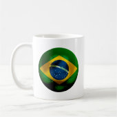 Brasilien-Fußball Kaffeetasse (Links)