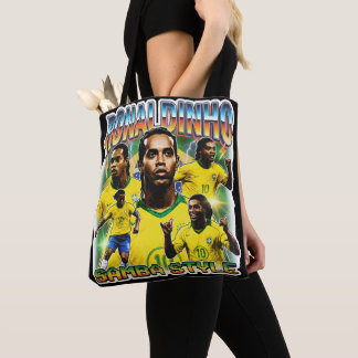 Brasilien Fußball Legende Vintage 90er Tasche