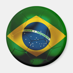 Brasilien-Fußball Magnet