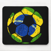 Brasilien-Fußball Mousepad (Vorne)