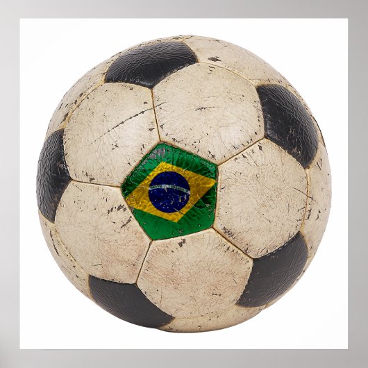 Brasilien Fußball Poster (Vorne)