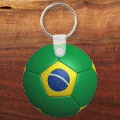 Brasilien Fußball Schlüsselanhänger (Vorderseite)