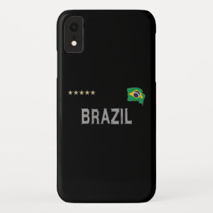 Brasilien Fußball Shirt Herz Case-Mate iPhone Hülle