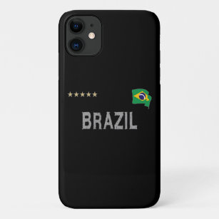 Brasilien Fußball Shirt Herz Case-Mate iPhone Hülle