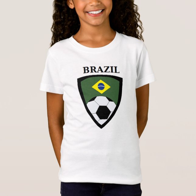 Brasilien-Fußball T-Shirt (Vorderseite)