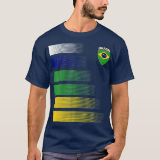 Brasilien Fußballtrikot Brasilianisches Fußballtri T-Shirt