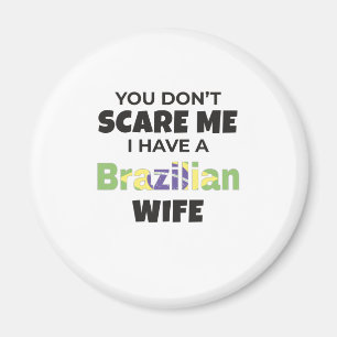 Brasilien Geschenk Sie kümmern mich nicht, ich hab Magnet