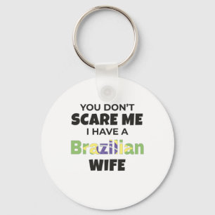 Brasilien Geschenk Sie kümmern mich nicht, ich hab Schlüsselanhänger