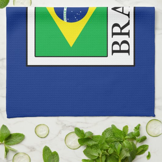 Brasilien Geschirrtuch (Gefaltet)
