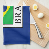 Brasilien Geschirrtuch (Viertel Falte)