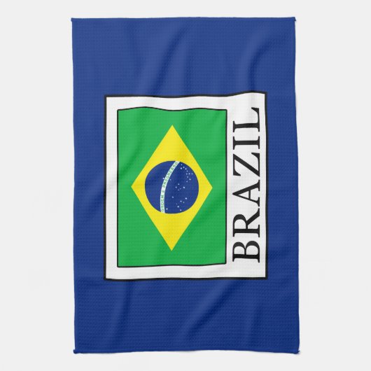 Brasilien Geschirrtuch (Vertikal)