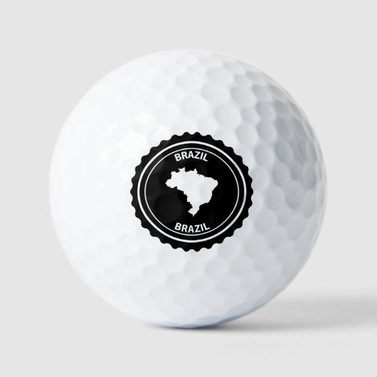 Brasilien Golfball (Vorderseite)