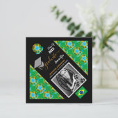 Brasilien, Graduate & Foto, Abschluss für brasilia Einladung (Stehend Vorderseite)