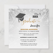 Brasilien, Graduate & Foto, Abschluss für brasilia Einladung (Rückseite)