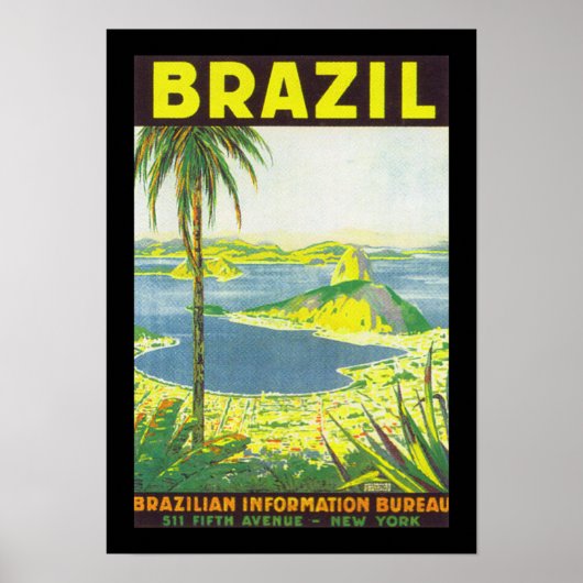 Brasilien (Grenze) Poster (Vorne)