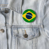Brasilien-Holz-Flagge Button (Beispiel)