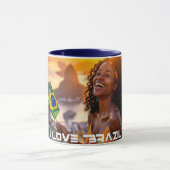 BRASILIEN - ICH LIEBE BRASILIEN TASSE (Zentrum)