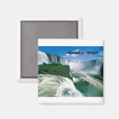 Brasilien Iguassu Falls (St.K.) Magnet (Vorderseite/Rückseite)
