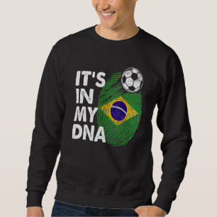 Brasilien in meiner DNA Brazilian Flag Team Brasil Sweatshirt