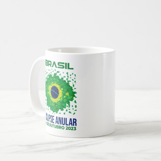 Brasilien Jährliche Eclipse Tasse (Vorderseite Links)