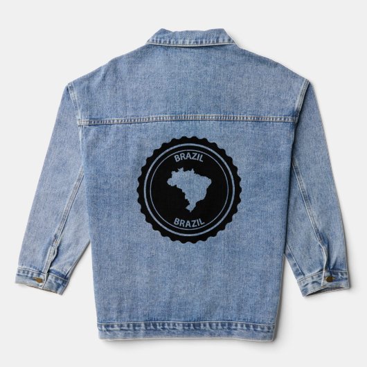 Brasilien Jeansjacke (Rückseite)
